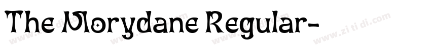 The Morydane Regular字体转换